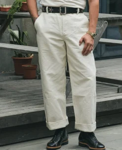 Online Experimental Test Sample Protective Cover Pants - White Pants&trousers