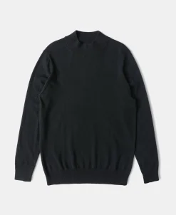 Sale Extrafine Merino Wool Pullover Sweater - Black Knitwear&sweaters