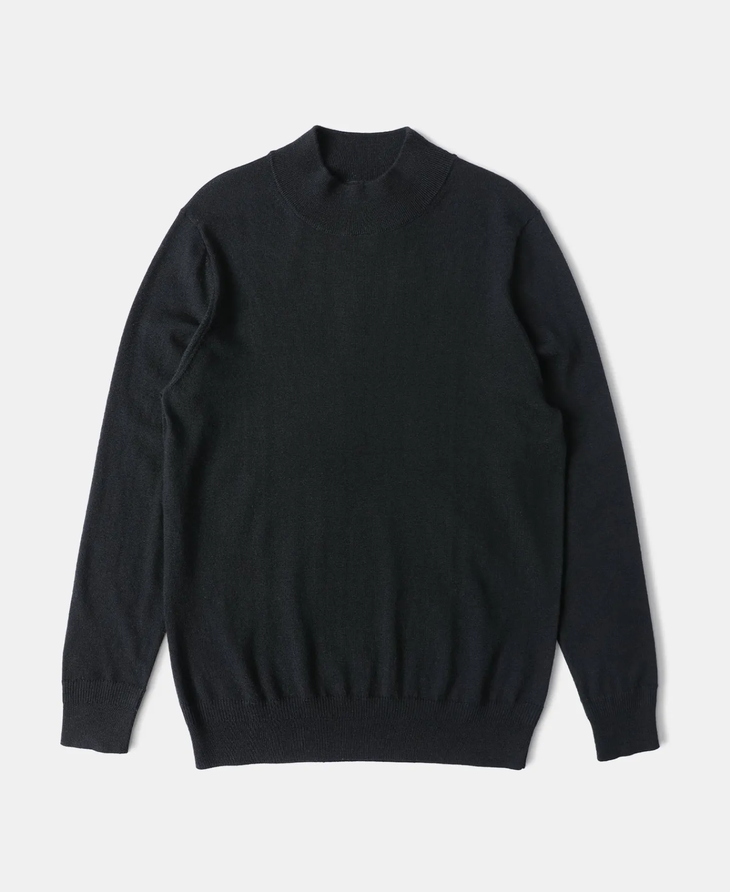 Sale Extrafine Merino Wool Pullover Sweater - Black Knitwear&sweaters