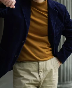 New Extrafine Merino Wool Pullover Sweater - Ginger Knitwear&sweaters
