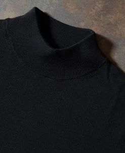 Sale Extrafine Merino Wool Pullover Sweater - Black Knitwear&sweaters