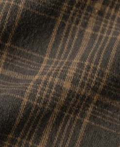 Discount Flannel Lined Twill Harrington Jacket - Faded Khaki Jackets&coats