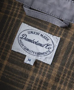 Clearance Flannel Lined Twill Harrington Jacket - Faded Violet Jackets&coats