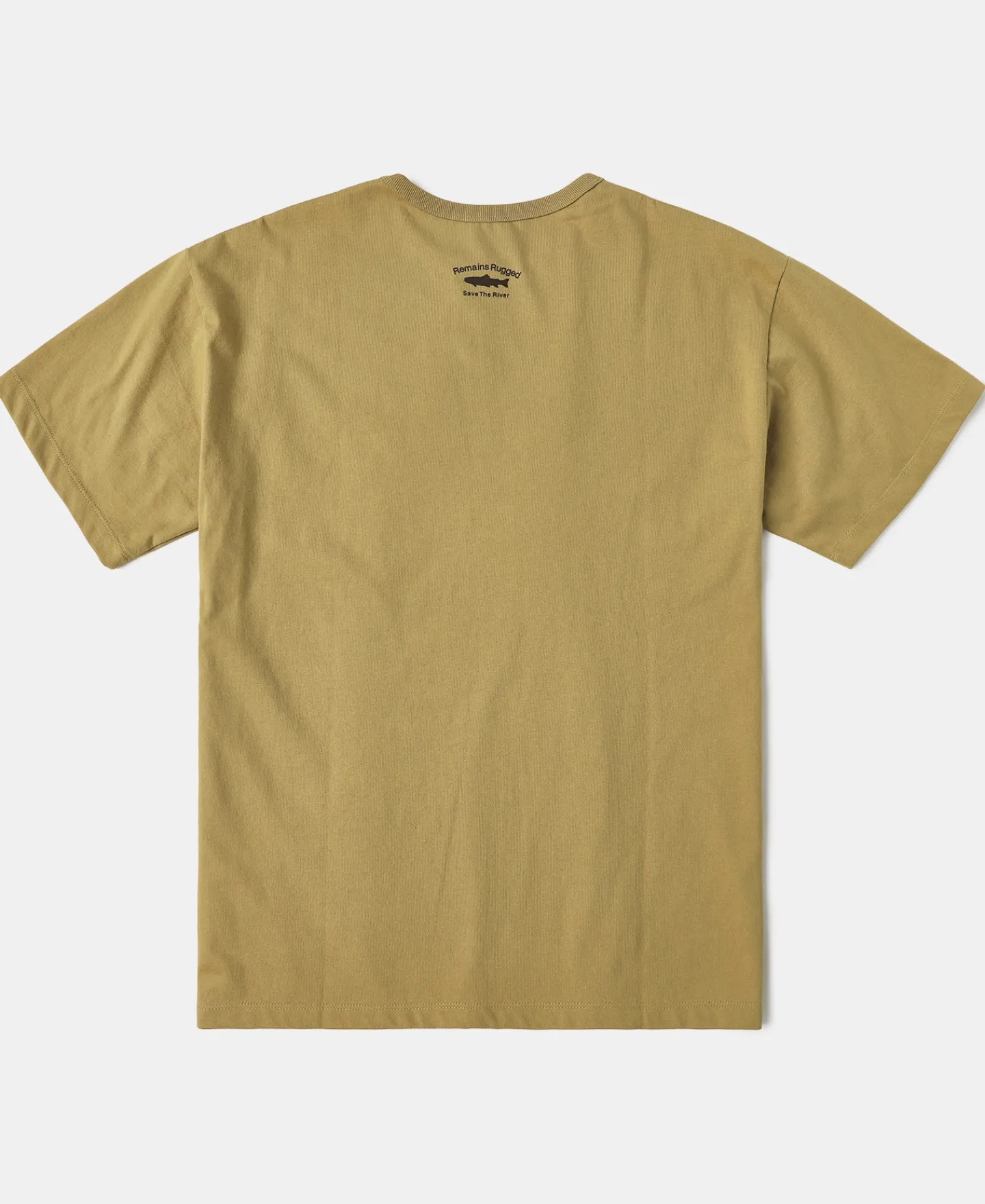 Fashion Fly Fishing Slogan T-Shirt - SAVE THE RIVER Short Sleeve T-Shirts | T-shirts
