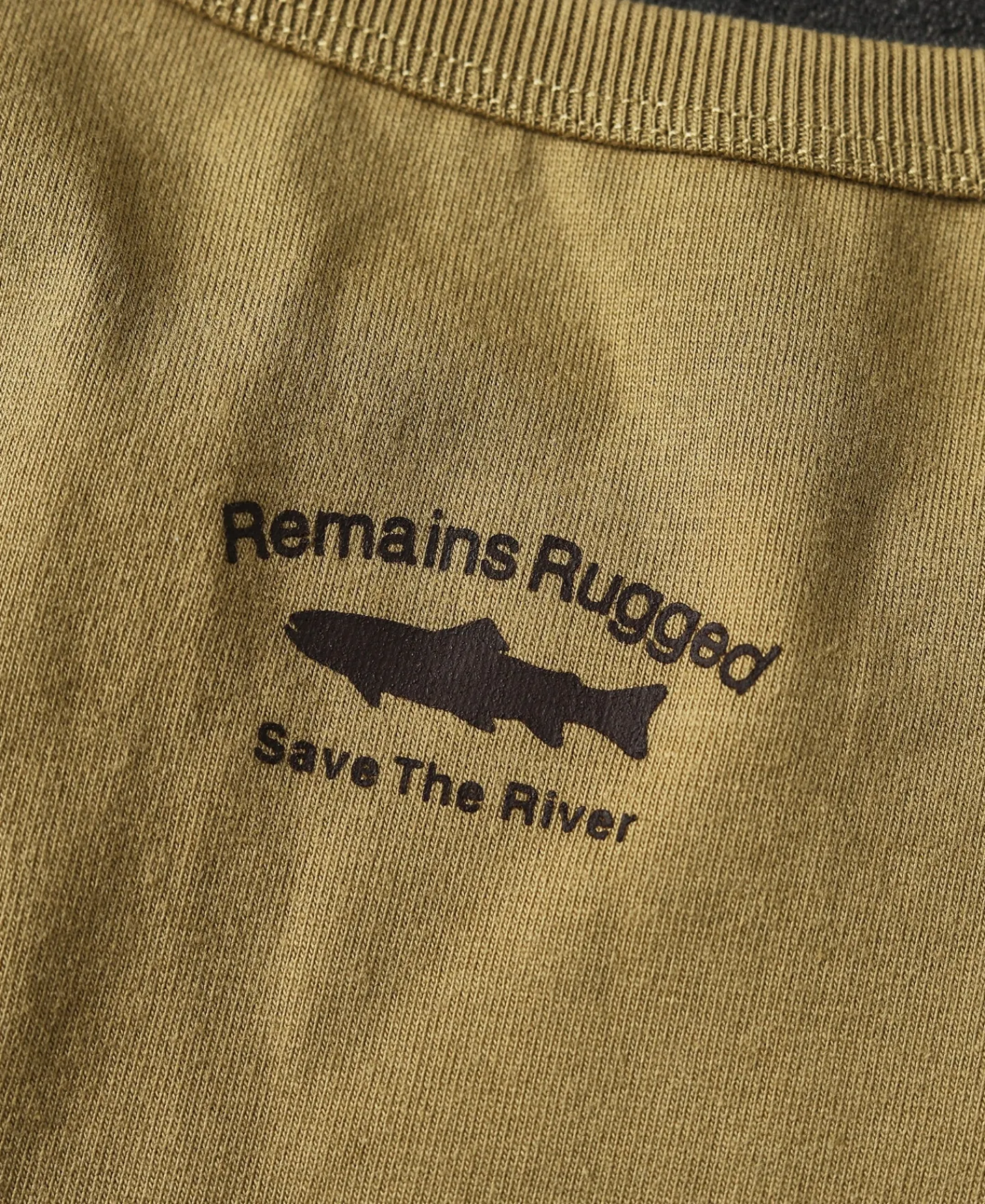 Fashion Fly Fishing Slogan T-Shirt - SAVE THE RIVER Short Sleeve T-Shirts | T-shirts