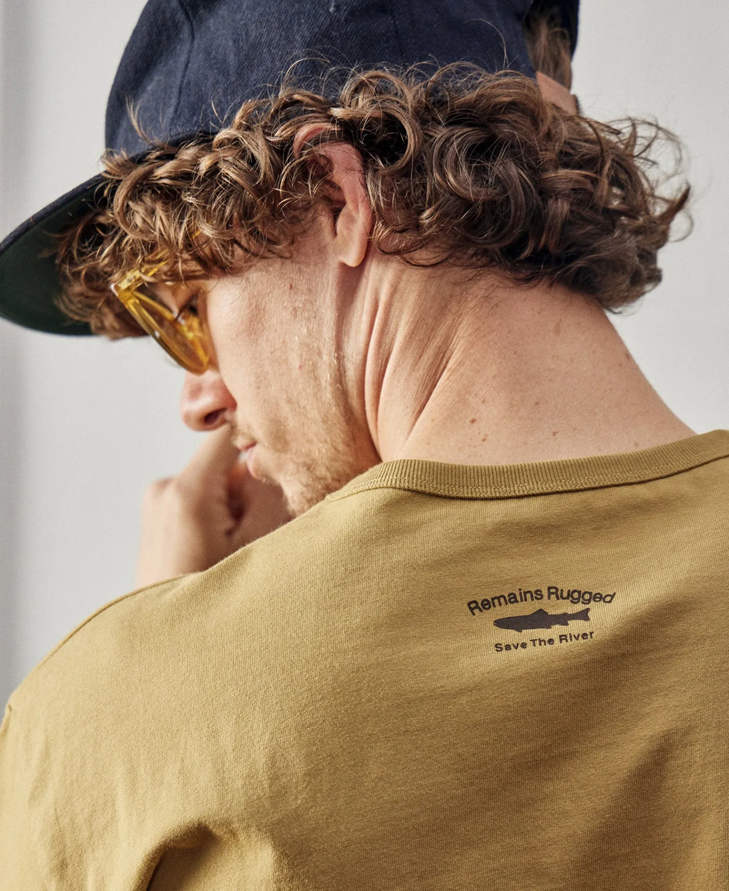 Fashion Fly Fishing Slogan T-Shirt - SAVE THE RIVER Short Sleeve T-Shirts | T-shirts