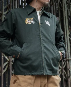 Sale Fox Embroidery Vietnam Souvenir Jacket Jackets&coats