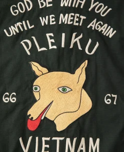 Sale Fox Embroidery Vietnam Souvenir Jacket Jackets&coats