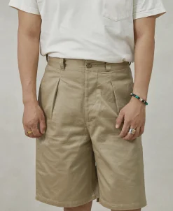 Fashion French Army M-1952 Chino Shorts Shorts
