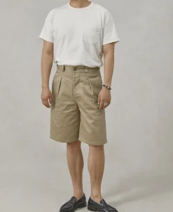 Fashion French Army M-1952 Chino Shorts Shorts