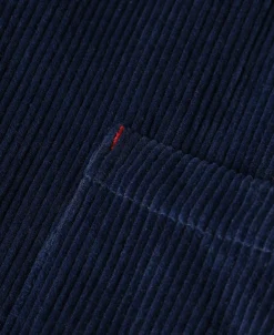Sale French Indigo-Dyed Corduroy Work Jacket Jackets&coats
