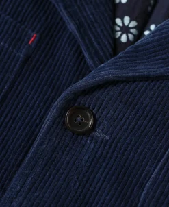 Sale French Indigo-Dyed Corduroy Work Jacket Jackets&coats