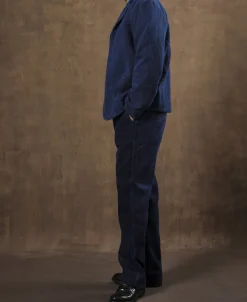Sale French Indigo-Dyed Sashiko Work Jacket Jackets&coats