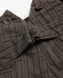 Discount French Salt & Pepper Striped Chambray Work Trousers Pants&trousers