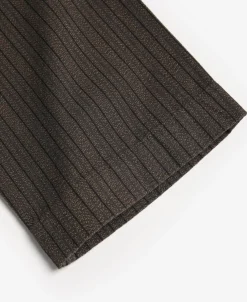 Discount French Salt & Pepper Striped Chambray Work Trousers Pants&trousers