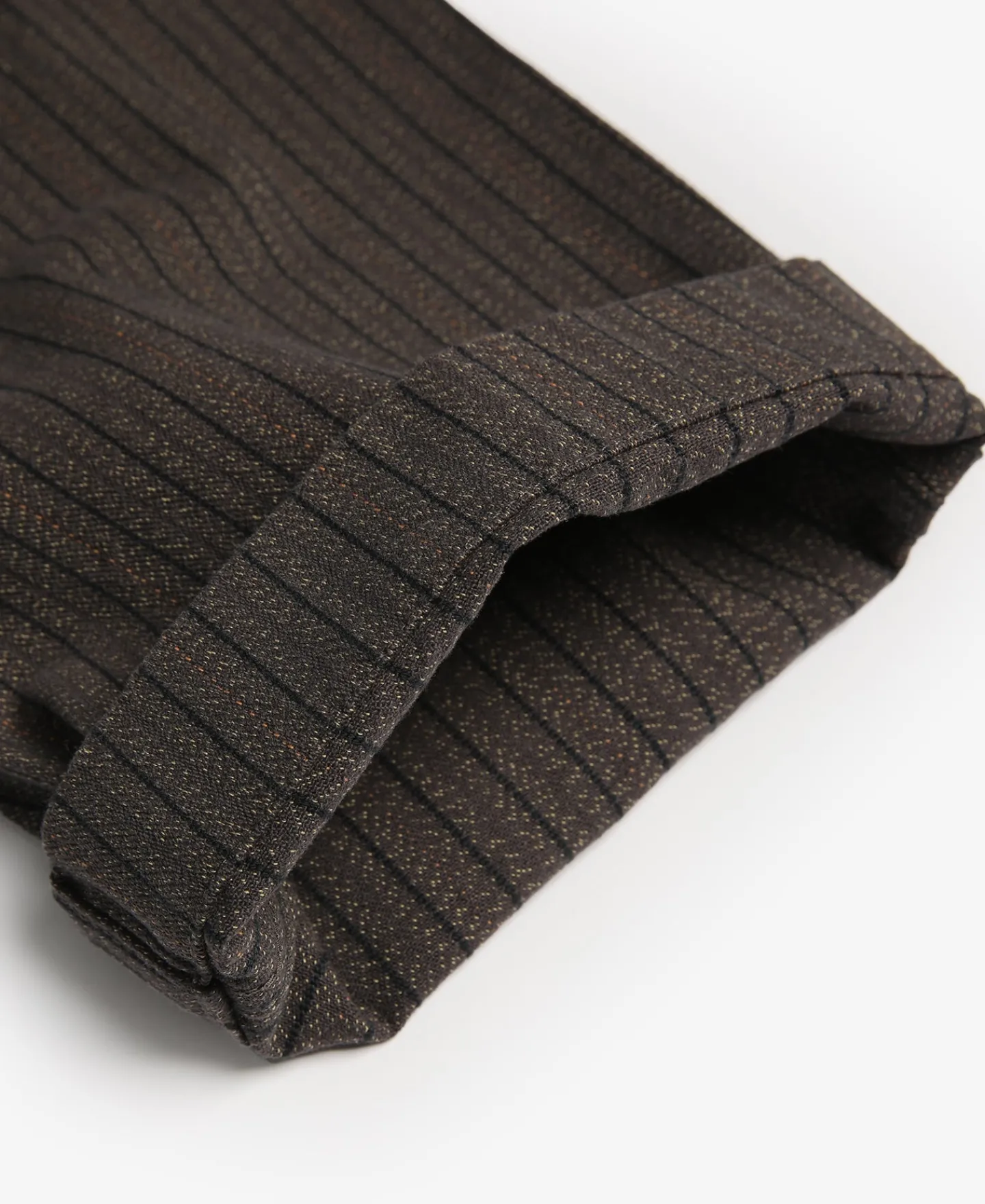 Discount French Salt & Pepper Striped Chambray Work Trousers Pants&trousers