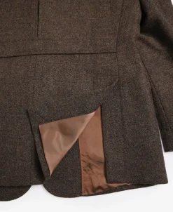 Discount Half Norfolk Brown Tweed Jacket Jackets&coats