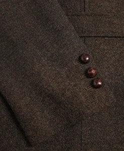 Discount Half Norfolk Brown Tweed Jacket Jackets&coats