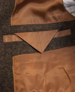 Discount Half Norfolk Brown Tweed Jacket Jackets&coats