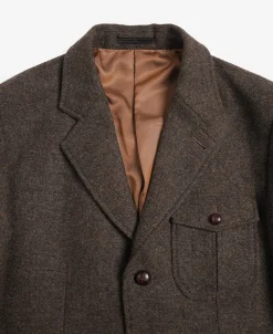 Discount Half Norfolk Brown Tweed Jacket Jackets&coats