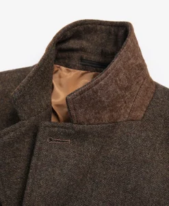 Discount Half Norfolk Brown Tweed Jacket Jackets&coats