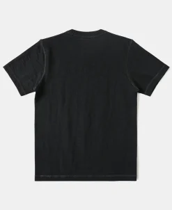Fashion Heavyweight US Cotton Gusset Tubular T-Shirt - Black Short Sleeve T-Shirts | T-shirts