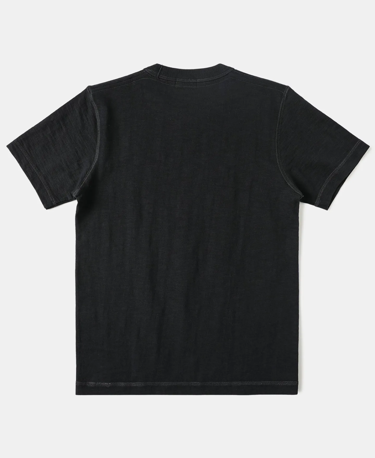 Fashion Heavyweight US Cotton Gusset Tubular T-Shirt - Black Short Sleeve T-Shirts | T-shirts