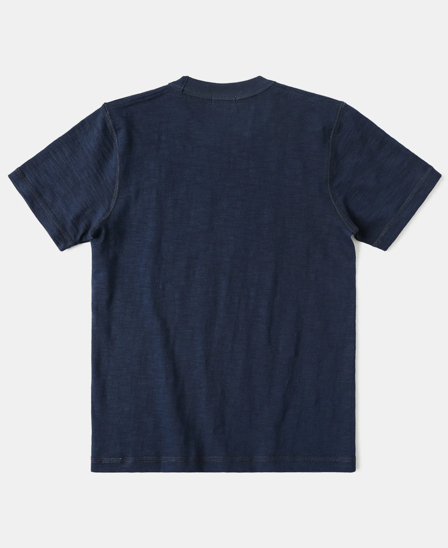 Sale Heavyweight US Cotton Gusset Tubular T-Shirt - Indigo Short Sleeve T-Shirts | T-shirts