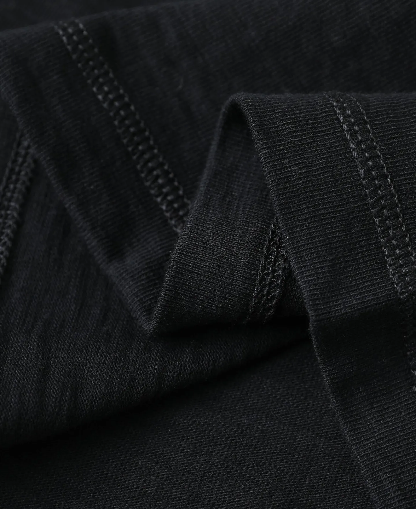 Fashion Heavyweight US Cotton Gusset Tubular T-Shirt - Black Short Sleeve T-Shirts | T-shirts