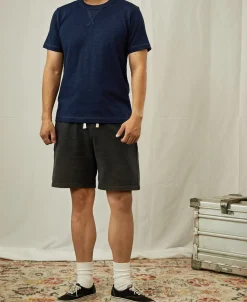 Sale Heavyweight US Cotton Gusset Tubular T-Shirt - Indigo Short Sleeve T-Shirts | T-shirts