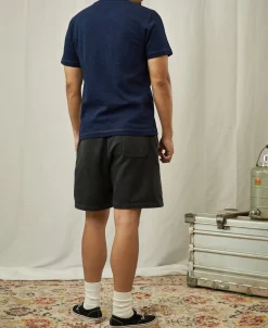 Sale Heavyweight US Cotton Gusset Tubular T-Shirt - Indigo Short Sleeve T-Shirts | T-shirts