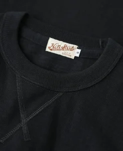Fashion Heavyweight US Cotton Gusset Tubular T-Shirt - Black Short Sleeve T-Shirts | T-shirts