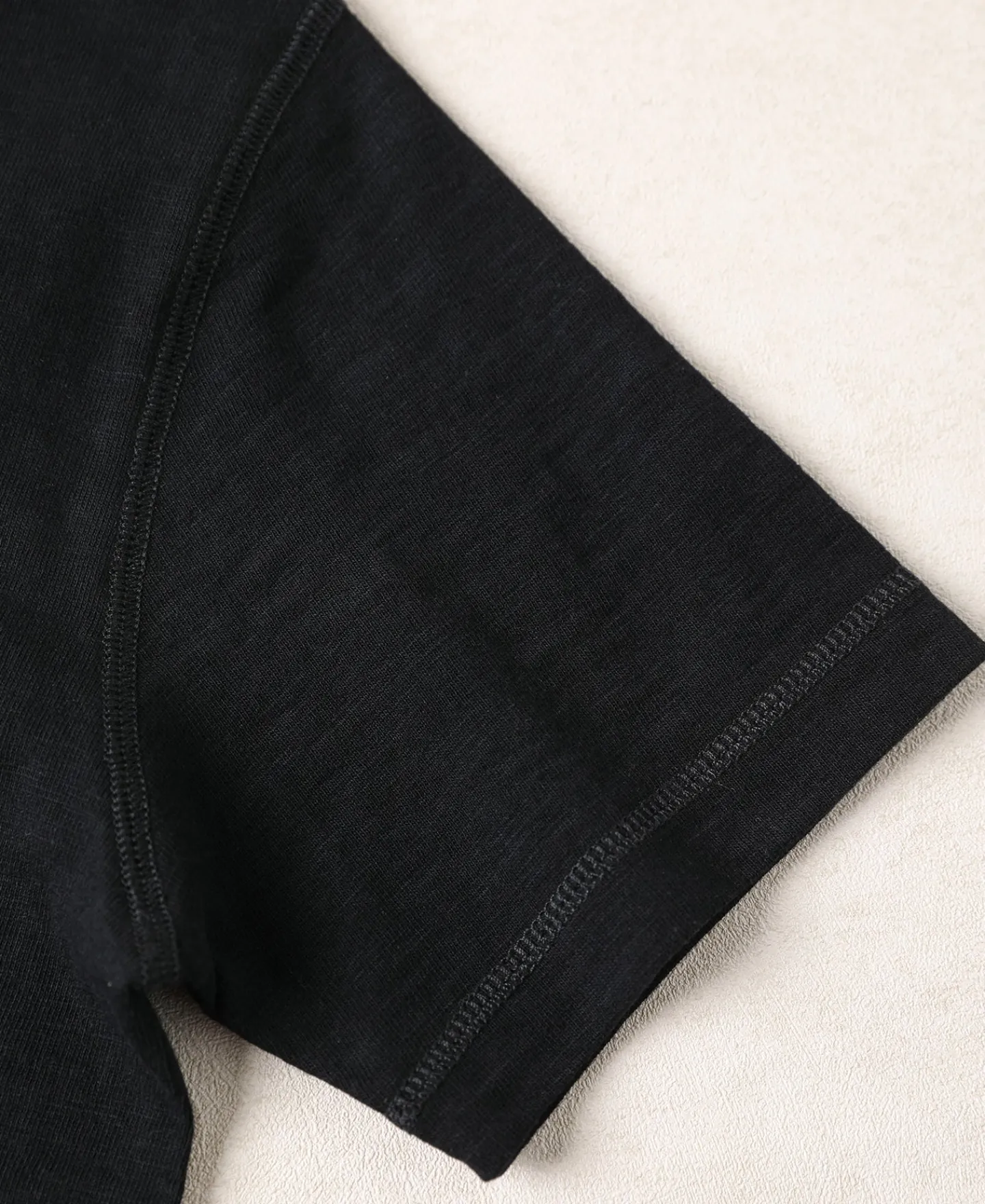 Fashion Heavyweight US Cotton Gusset Tubular T-Shirt - Black Short Sleeve T-Shirts | T-shirts