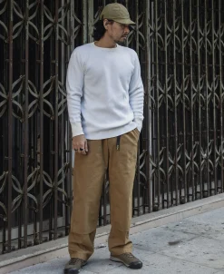 Sale Heavyweight Waffle Cotton Underwear - White Long Sleeve T-Shirts | T-shirts