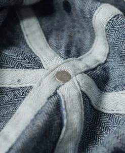 Discount Herringbone Denim Bucket Hat Hats&caps