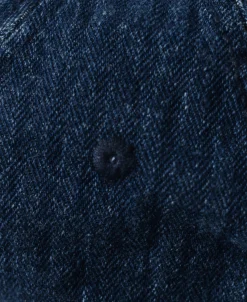 Discount Herringbone Denim Bucket Hat Hats&caps