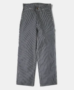 Fashion Hickory Stripe Carpenter Pants Pants&trousers