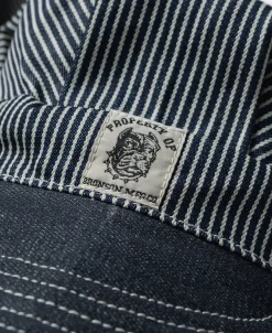 Sale Hickory Stripe Railroad Engineer Cap Hats&caps