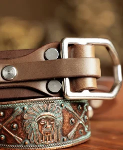 Outlet Horween Cavalry Belt - Natural Belts