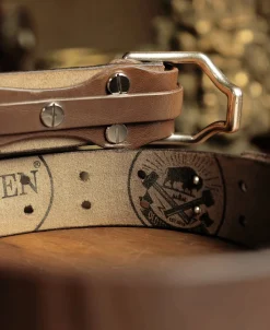 Outlet Horween Cavalry Belt - Natural Belts