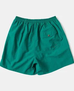 Clearance 5-Inch Nylon Swim Shorts - Green Shorts
