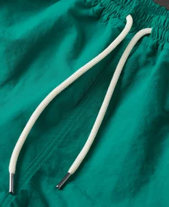 Clearance 5-Inch Nylon Swim Shorts - Green Shorts