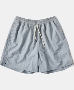 New 5-Inch Nylon Swim Shorts - Light Gray Shorts