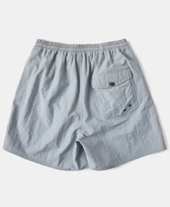 New 5-Inch Nylon Swim Shorts - Light Gray Shorts