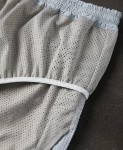 New 5-Inch Nylon Swim Shorts - Light Gray Shorts