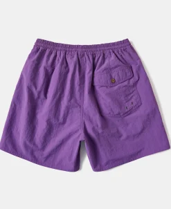 Discount 5-Inch Nylon Swim Shorts - Purple Shorts
