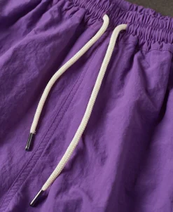 Discount 5-Inch Nylon Swim Shorts - Purple Shorts