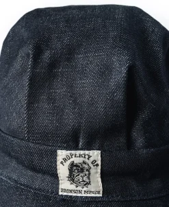 New Indigo Denim Railroad Engineer Cap Hats&caps