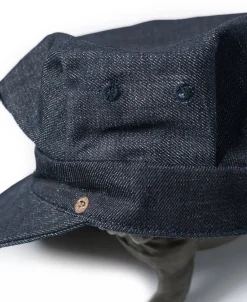 New Indigo Denim Railroad Engineer Cap Hats&caps