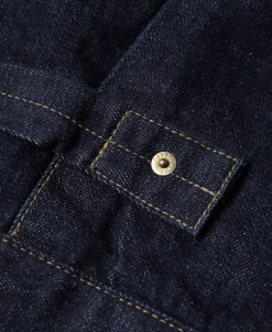 Discount 1880 Indigo Dyed 15 oz Selvedge Denim Jacket Jackets&coats | Denim Jackets
